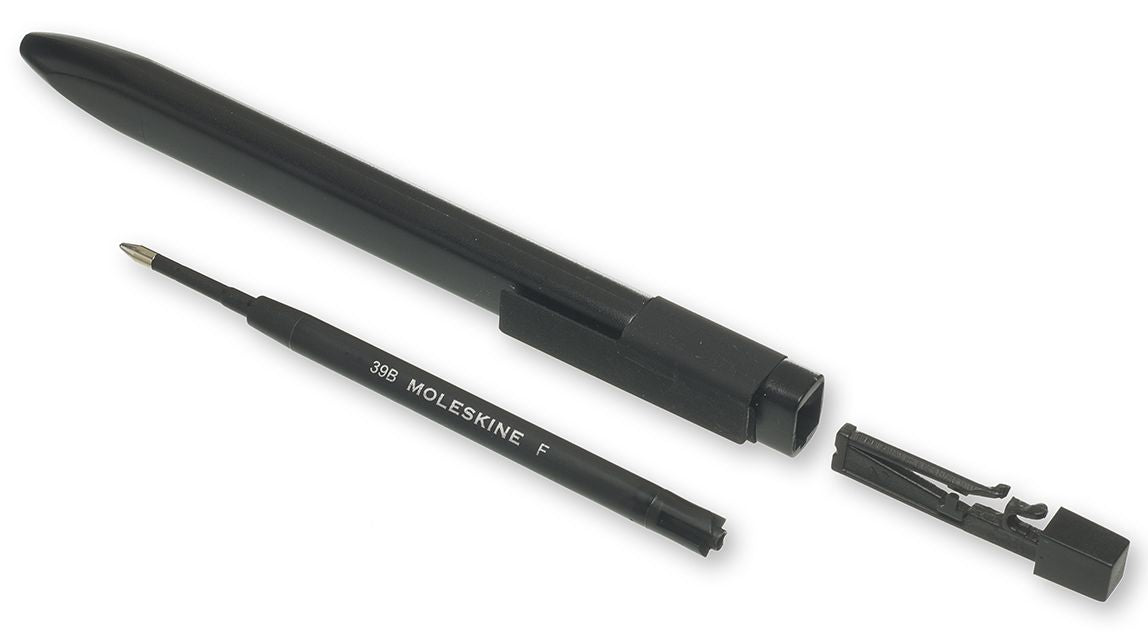 Moleskine Classic Click Ball Pen Black, Large 1.0 mm