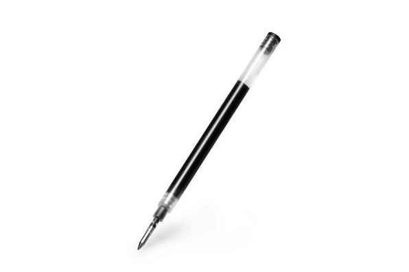 Moleskine Roller Gel Refill, Fine Point (0.5 MM), Black Plus Ink