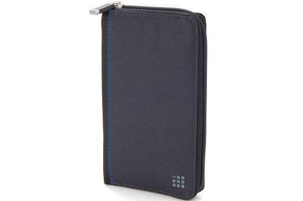 Moleskine Zip Wallet, Payne's Grey, (4.25 X 7 X 0.75)