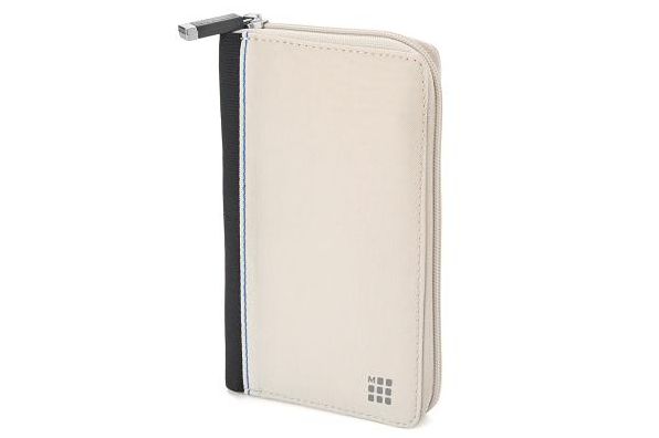 Moleskine Zip Wallet, Khaki Beige, (4.25 X 7 X 0.75)