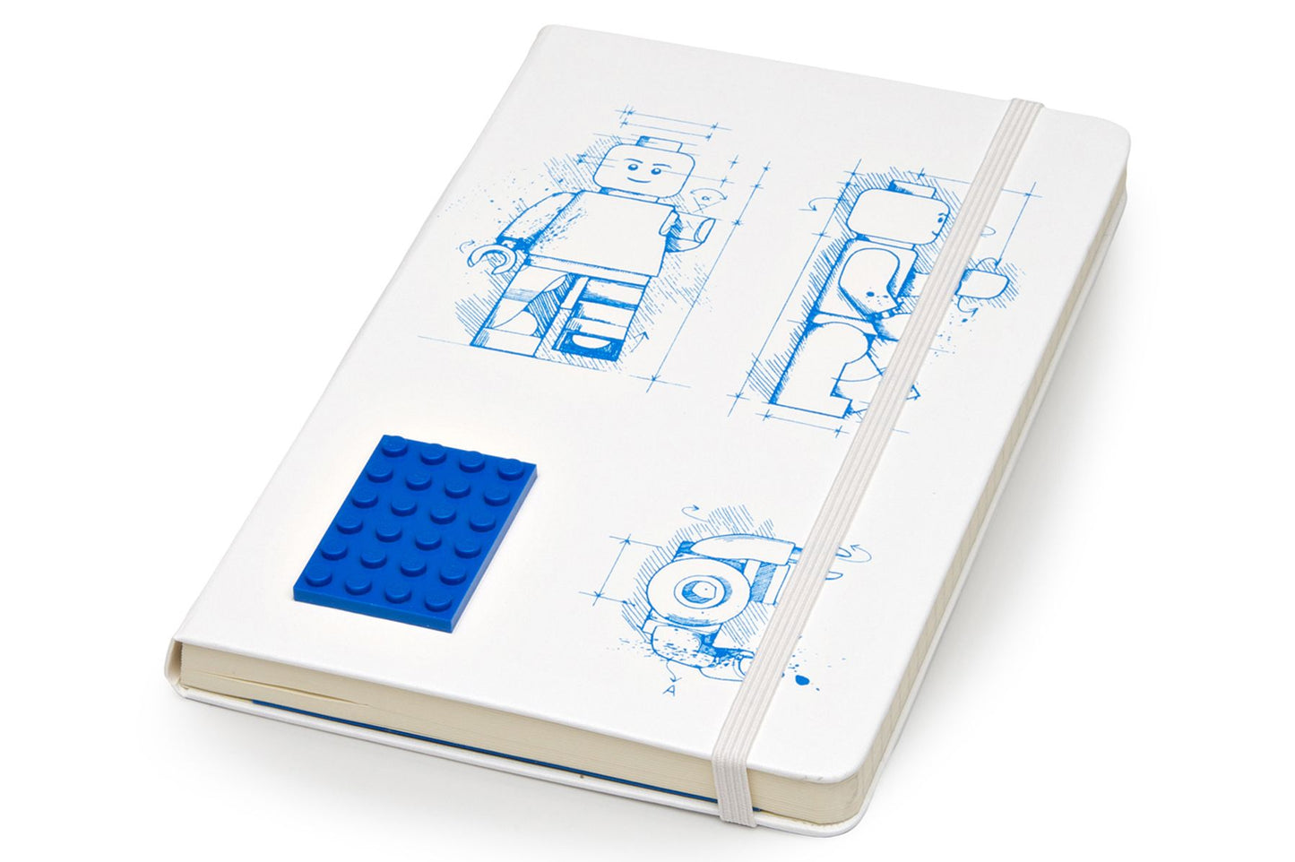 Moleskine Limited Edition LEGO II White Large Ruled Hardcover Notebook
