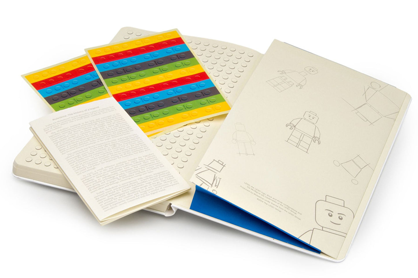 Moleskine Limited Edition LEGO II White Large Ruled Hardcover Notebook