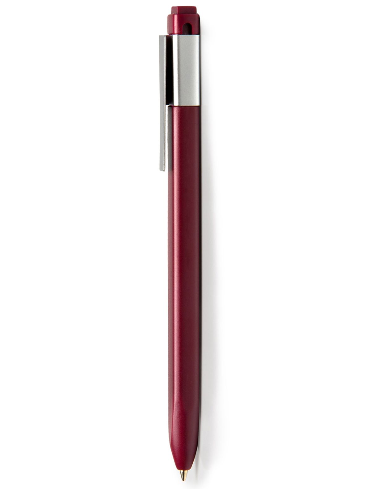 Moleskine Classic Click Ball Pen Burgundy Red, Large 1.0 mm