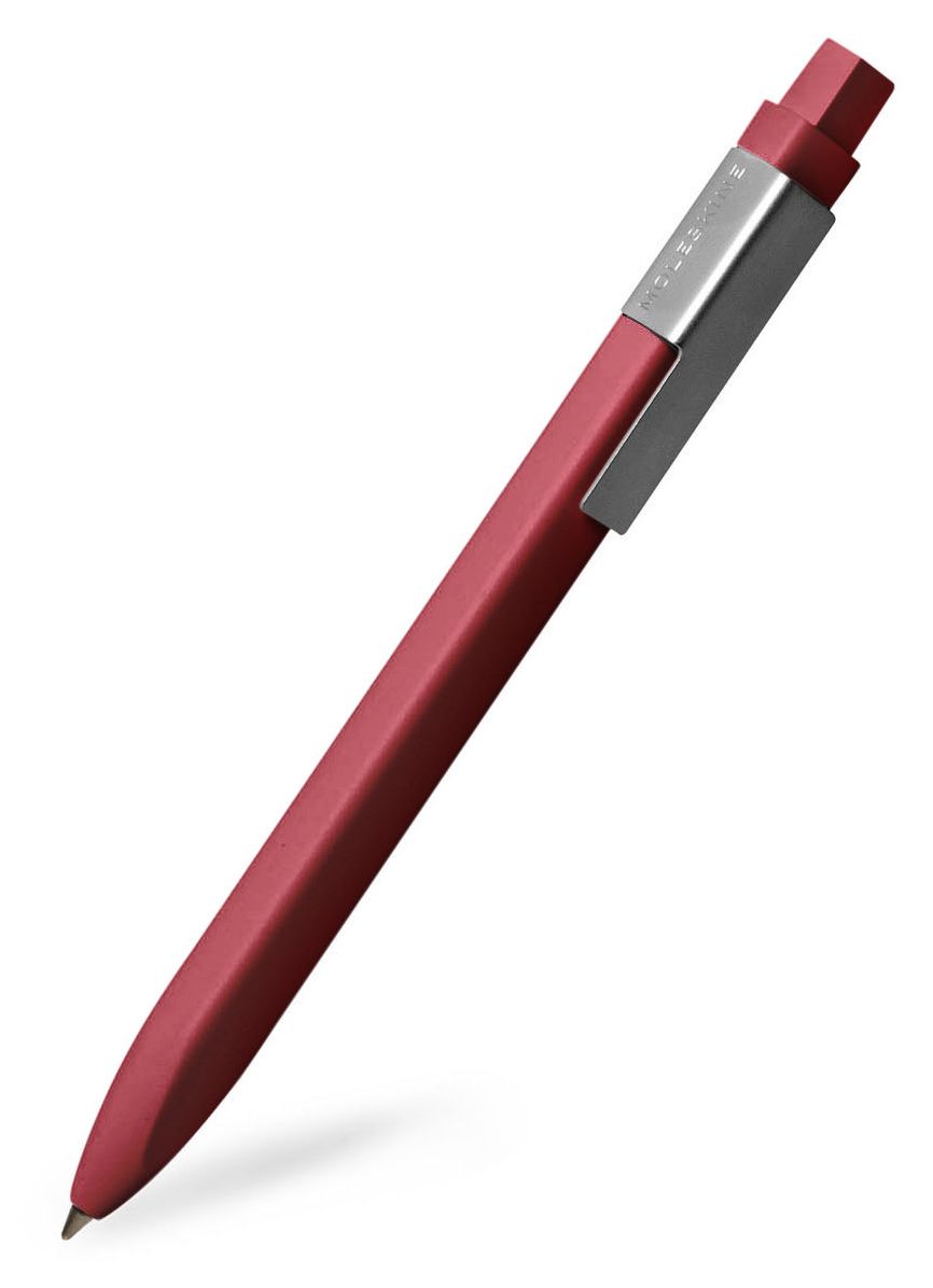 Moleskine Classic Click Ball Pen Burgundy Red, Large 1.0 mm
