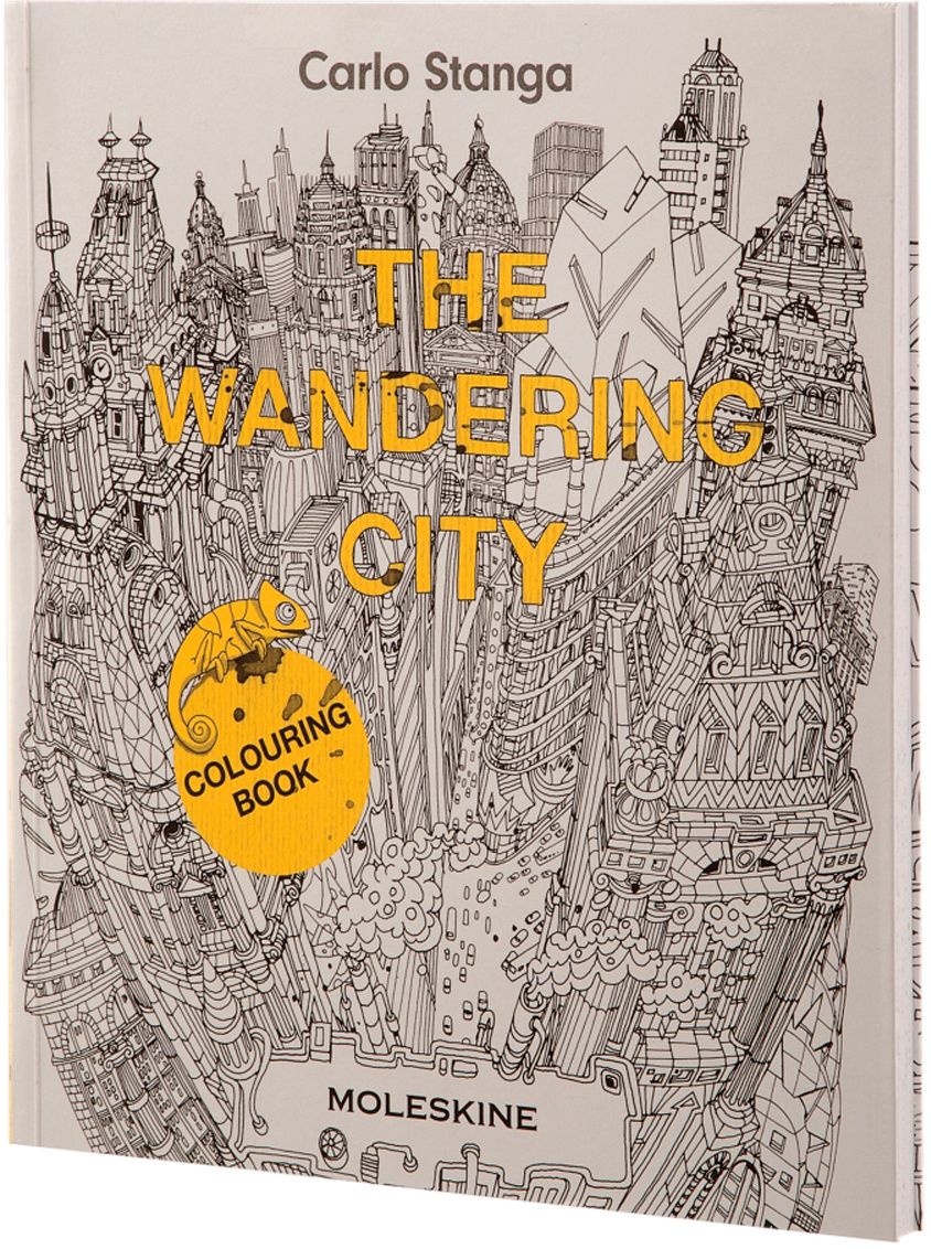 The Wandering City: Colouring Book