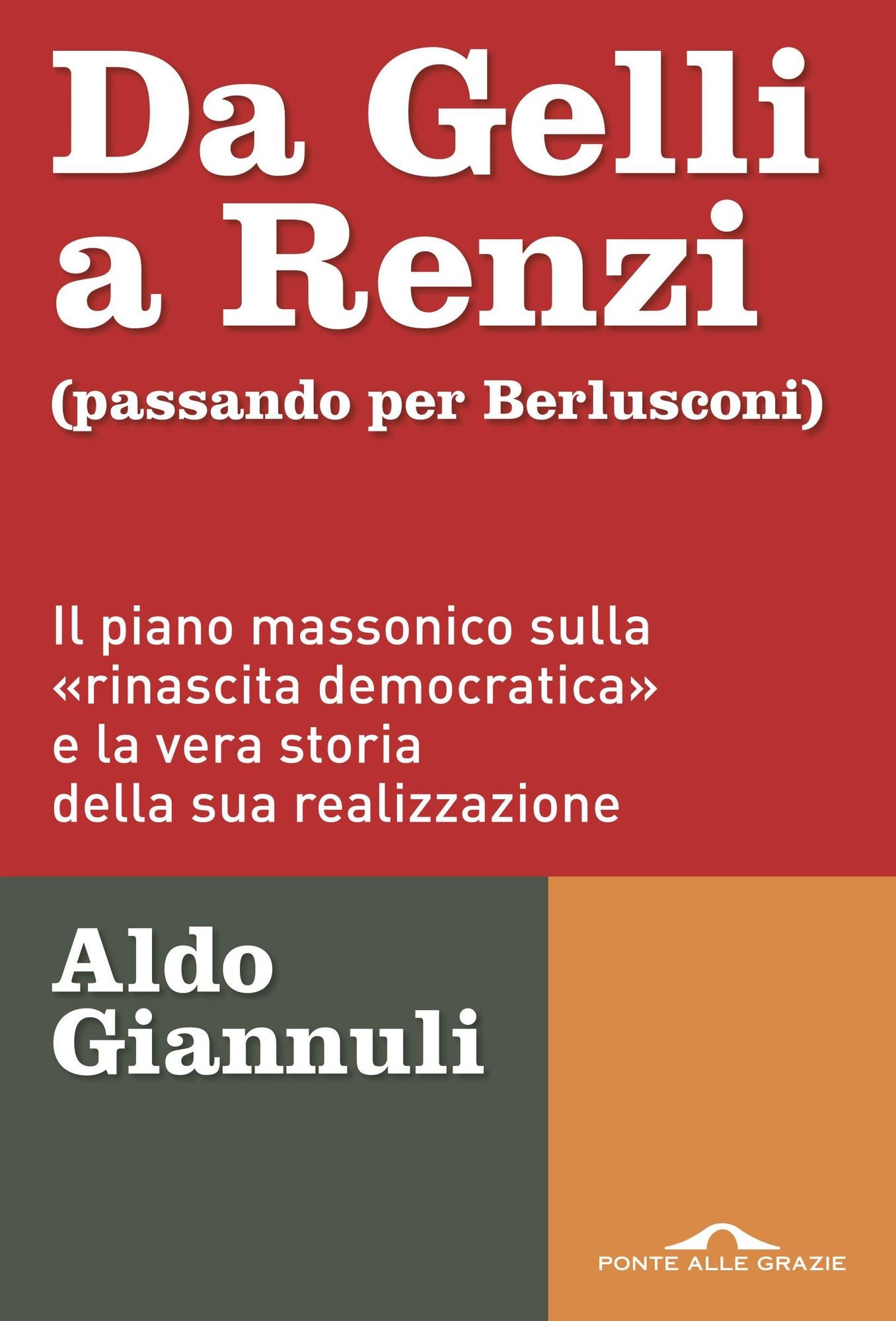 Da Gelli a Renzi (passando per Berlusconi): Il piano massonico sulla «rinascita democratica» e la vera storia della ssua realizzazione