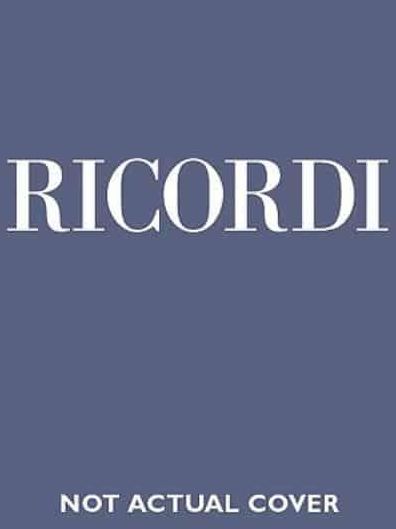 Tosca: Vocal Score