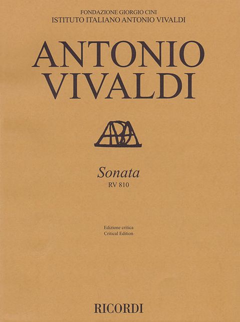 Sonata, RV 810: Violin and Basso Continuo