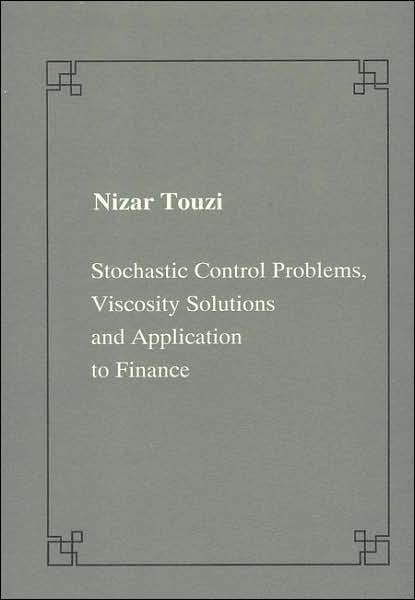 Stochastic control problems, viscosity solutions and application to finance