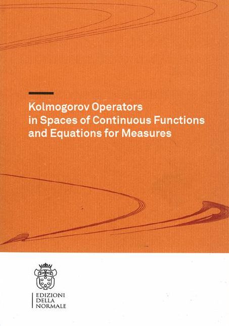 Kolmogorov Operators in Spaces of Continuous Functions and Equations for Measures