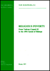 Religious Poverty: From Vatican Council II t the 1994 Synod of Bishop