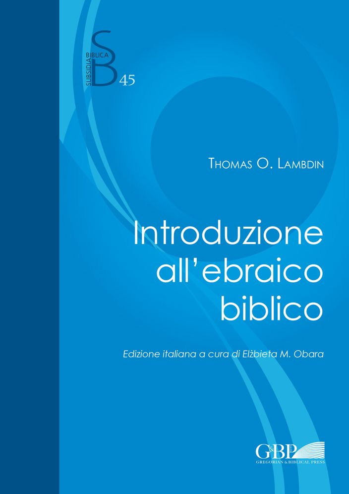 Introduzione All'Ebraico Biblico