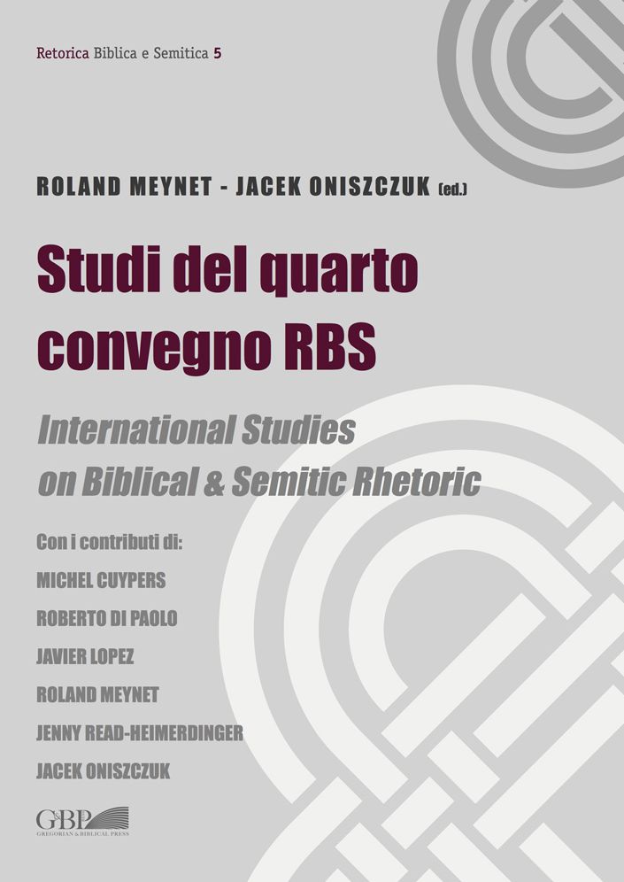 Studi del quarto convegno RBS: International Studies on Biblical & Semitic Rhetoric