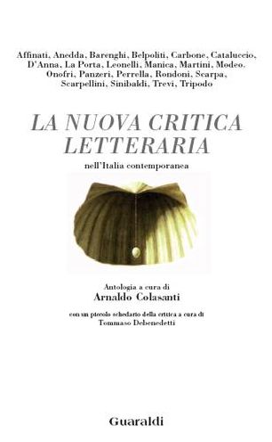 La nuova critica letteraria nell'Italia contemporanea