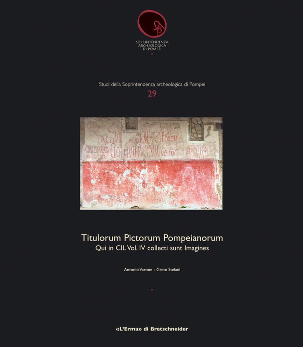 Titulorum Pictorum Pompeianorum: qui in CIL vol. IV collecti sunt Imagines