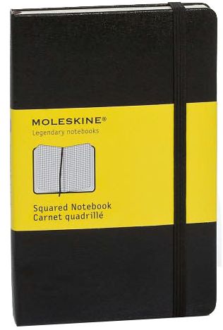 Moleskine Classic Pocket Squared Notebook