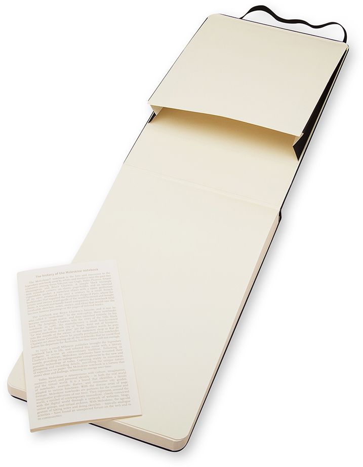 Moleskine Classic Pocket Plain Reporter Notebook
