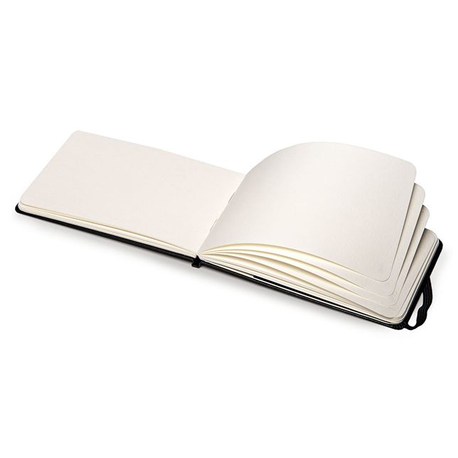 Moleskine Art Plus Watercolor Album, Pocket, Black, Hard Cover (3.5 x 5.5)