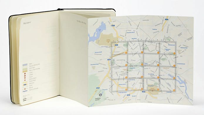 Moleskine City Notebook - Berlin, Pocket, Black, Hard Cover (3.5 x 5.5)