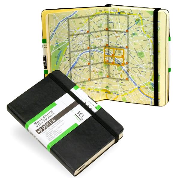 Moleskine City Notebook - Paris, Pocket, Black, Hard Cover (3.5 x 5.5)