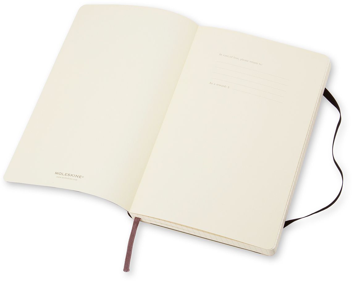 Moleskine Classic Soft Cover Pocket Squared Notebook