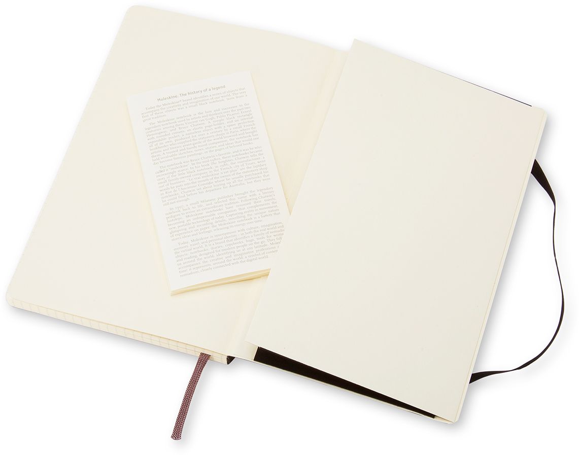 Moleskine Classic Soft Cover Pocket Squared Notebook