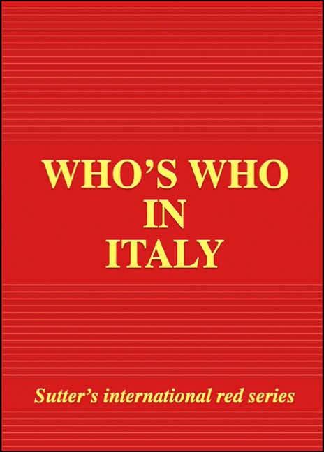 Who's Who in Italy 2006 Edition