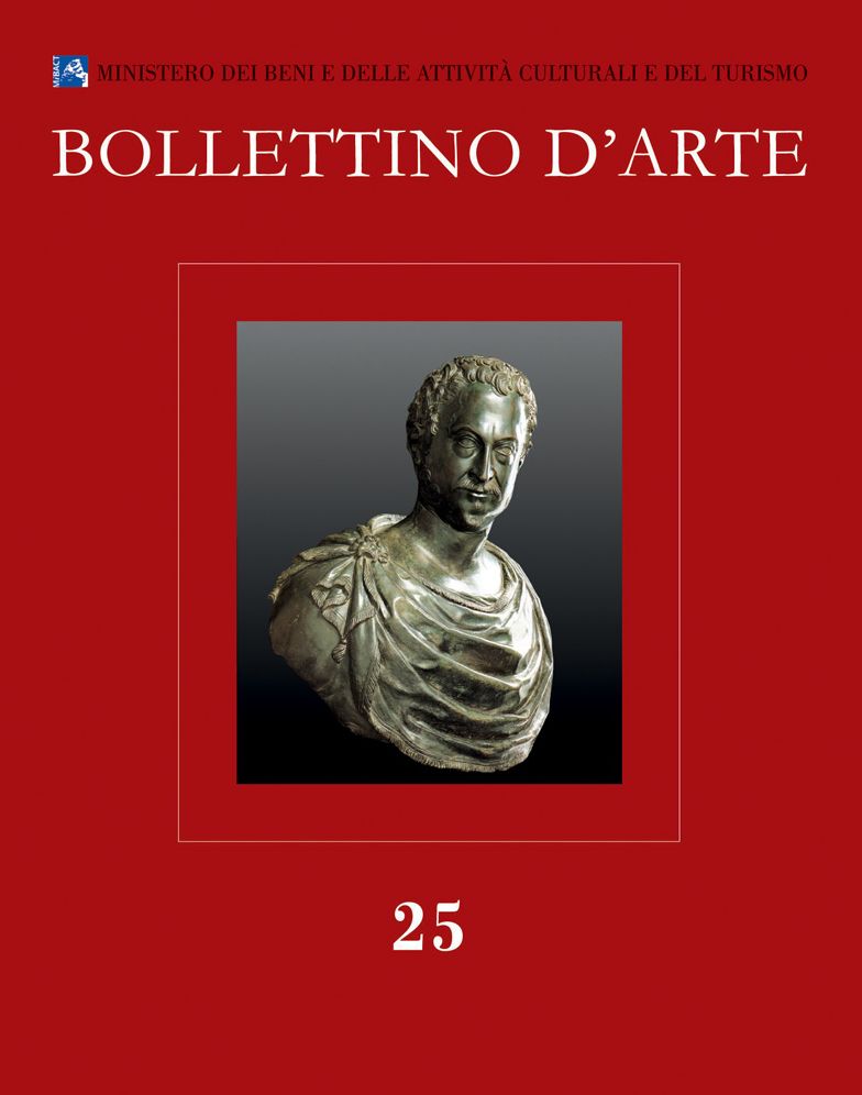 Bollettino d'Arte 25, 2015. Serie VII-fascicolo n. 25