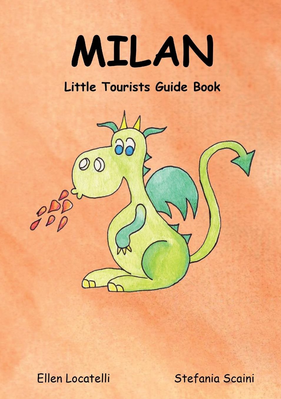Milan little tourists guide book