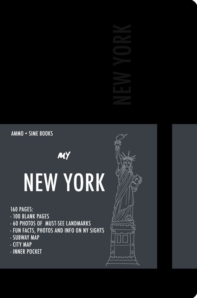 New York Visual Notebook: Black Night