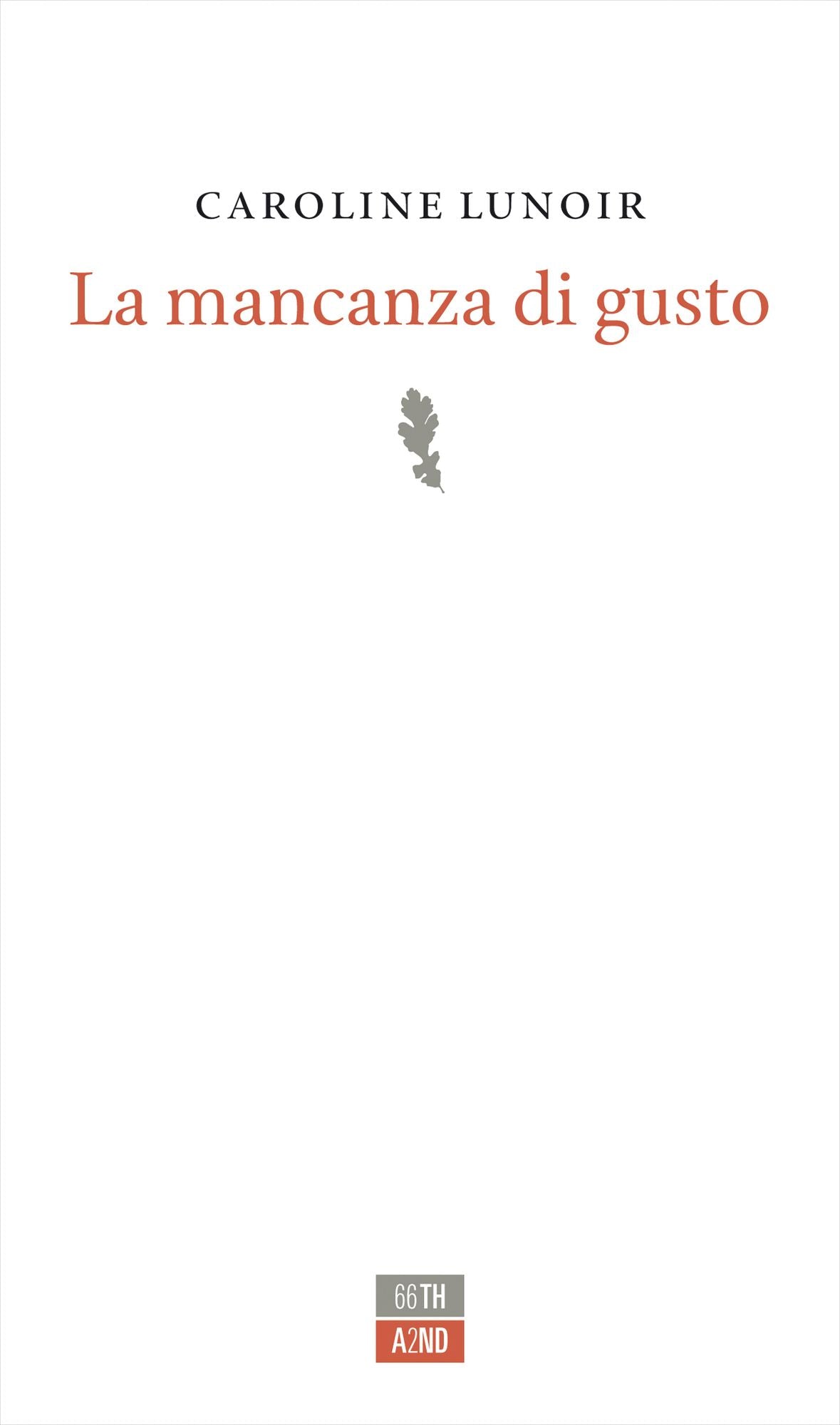 La mancanza di gusto
