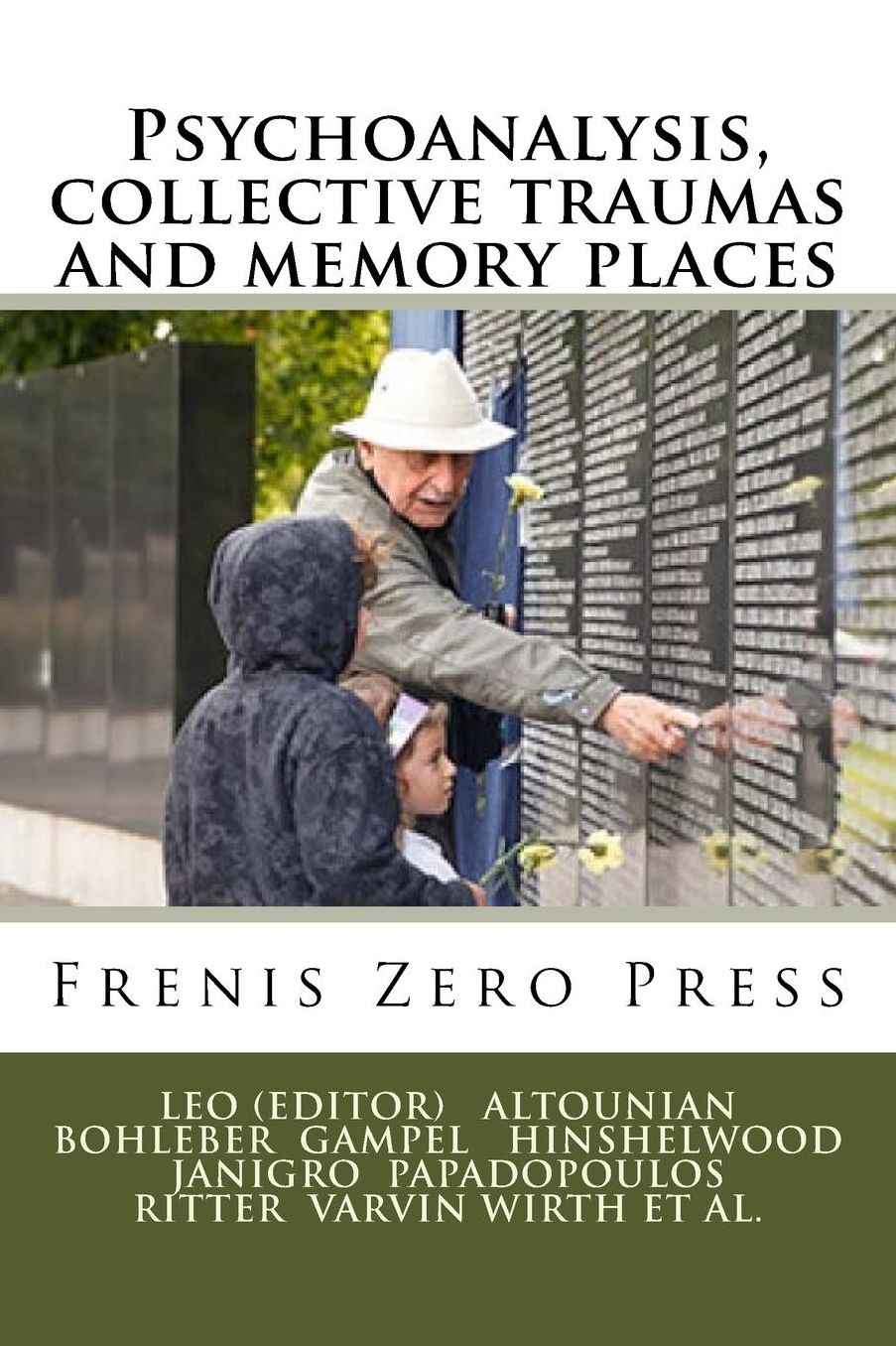 Psychoanalysis, collective traumas and memory places: Frenis Zero Press