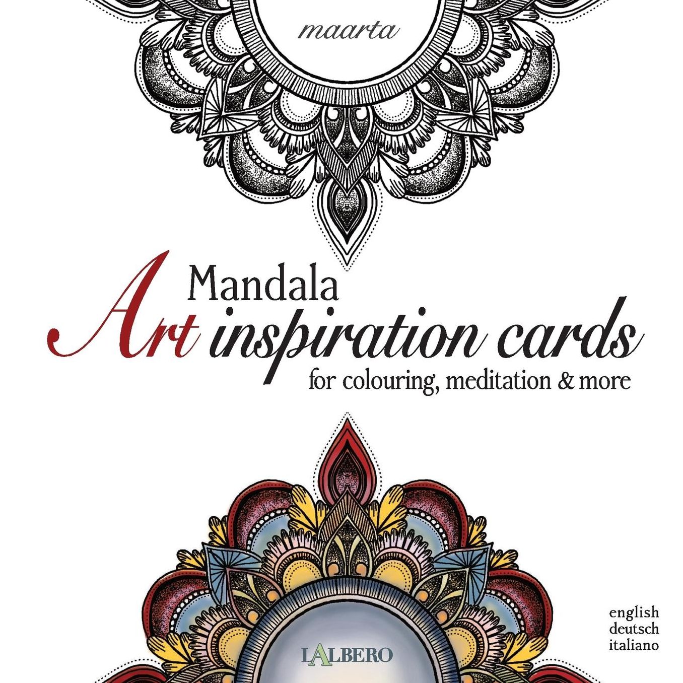 Mandala Art inspiration cards: for colouring, meditation & more