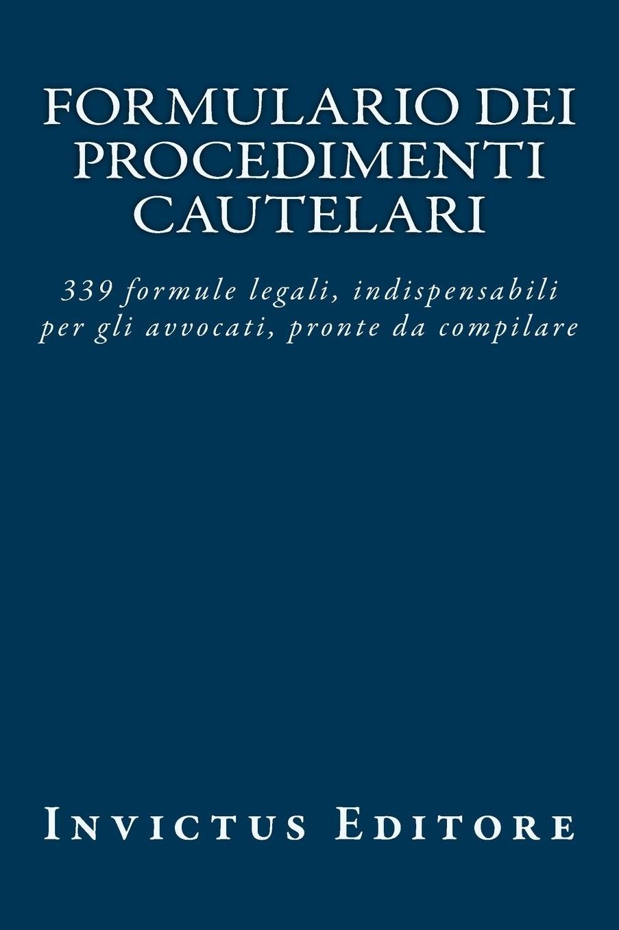 Formulario cautelare