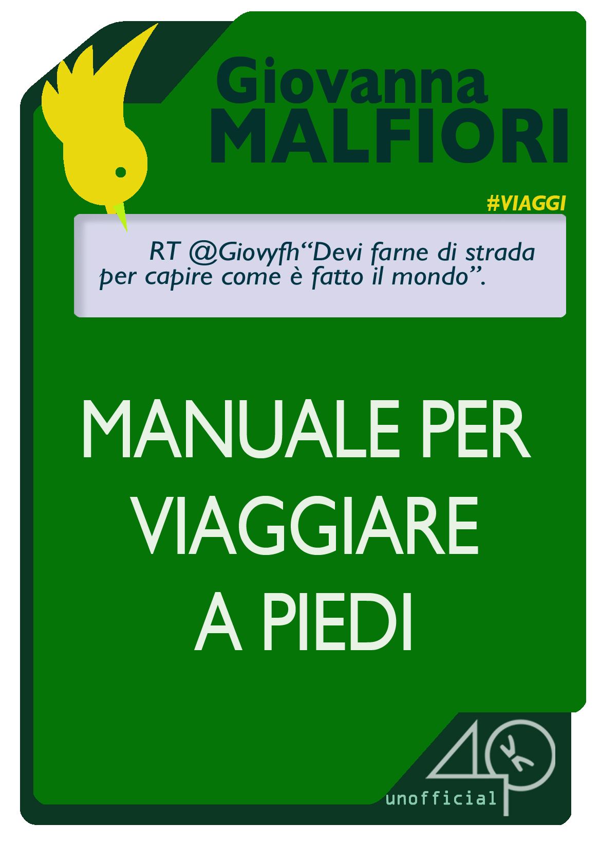 Manuale per viaggiare a piedi
