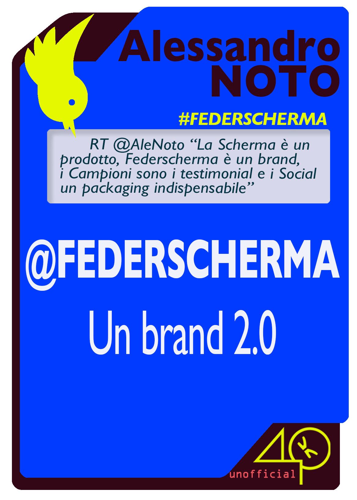 @Federscherma - Un brand 2.0