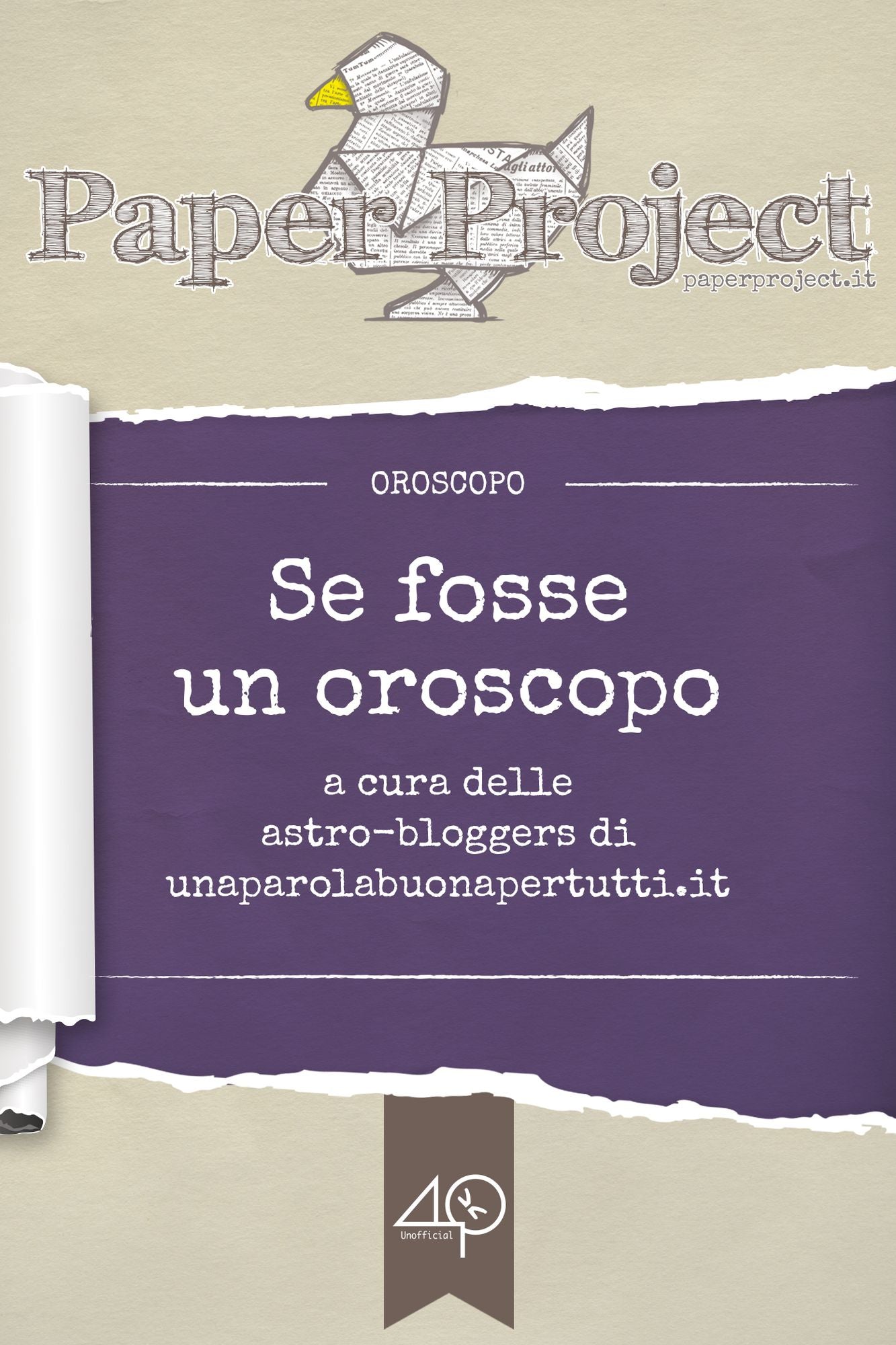 Se fosse un oroscopo