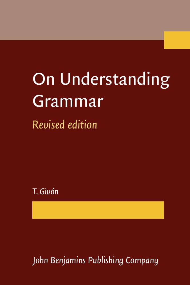 On Understanding Grammar: Revised edition