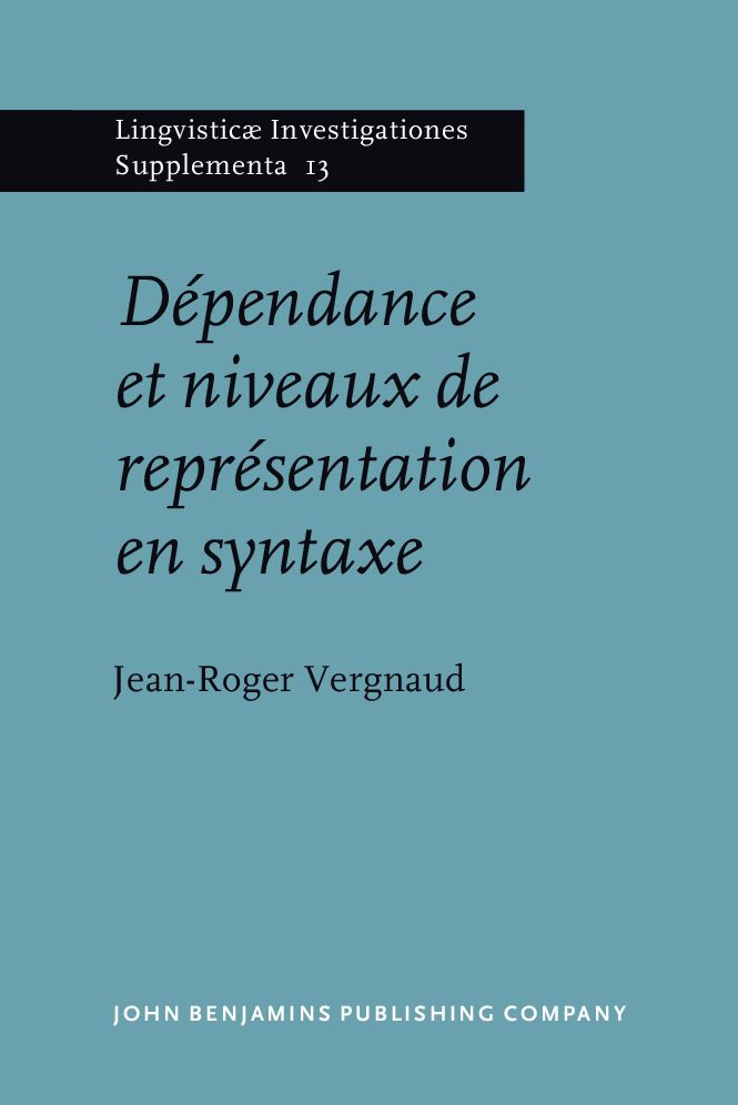 Dependance et niveaux de representation en syntaxe