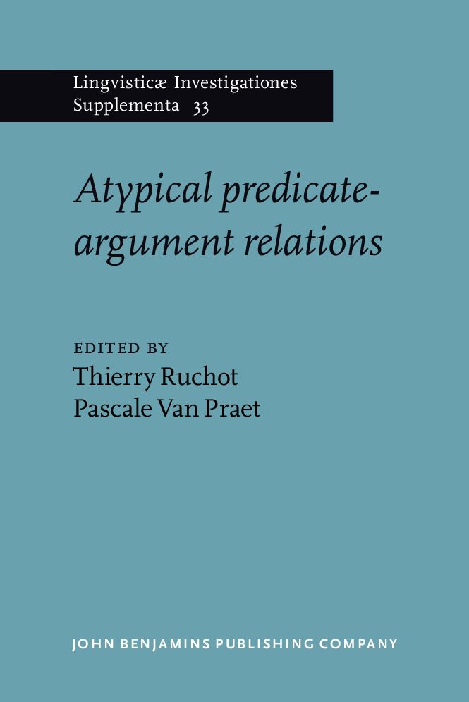Atypical predicate-argument relations