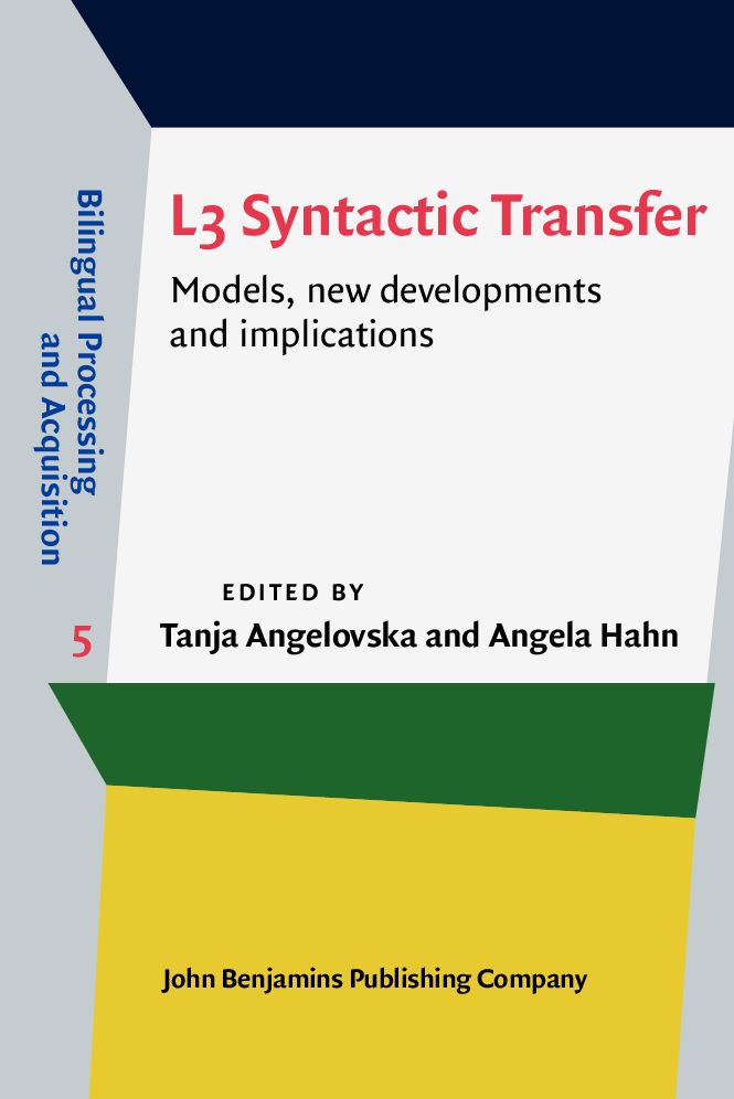 L3 Syntactic Transfer: Models, new developments and implications