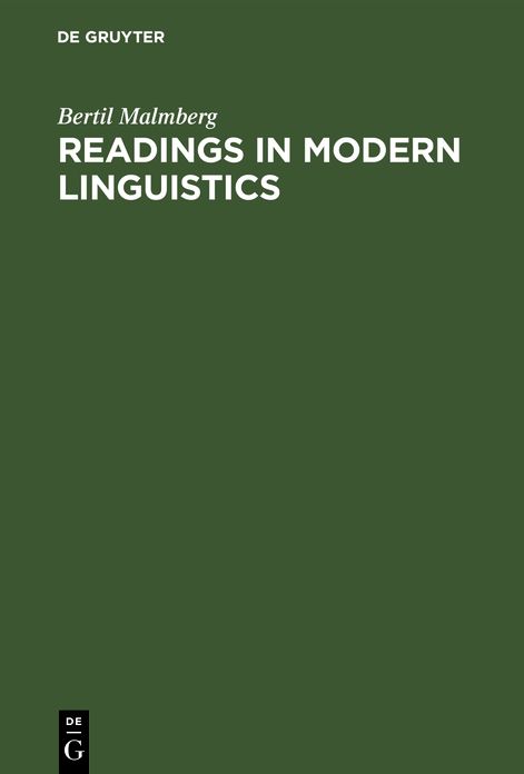 Readings in Modern Linguistics: An Anthology