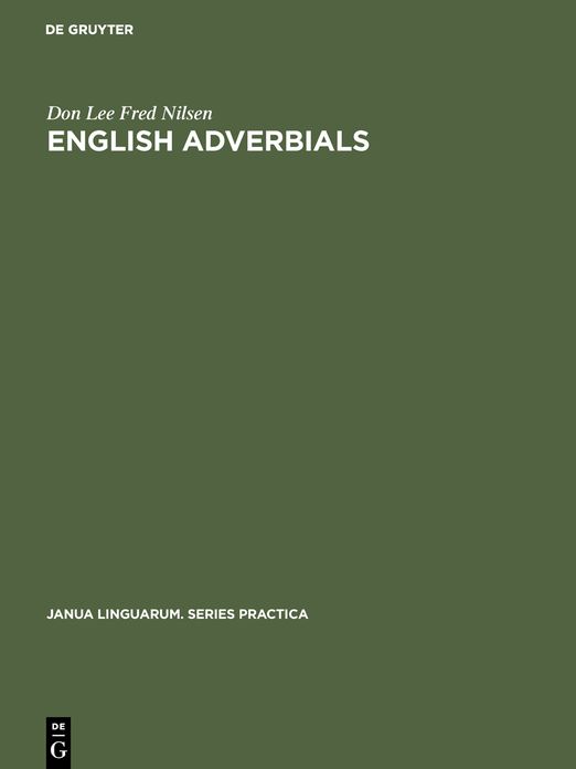 English Adverbials