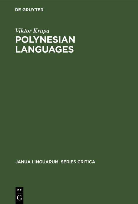 The Polynesian Languages: A Survey of Research