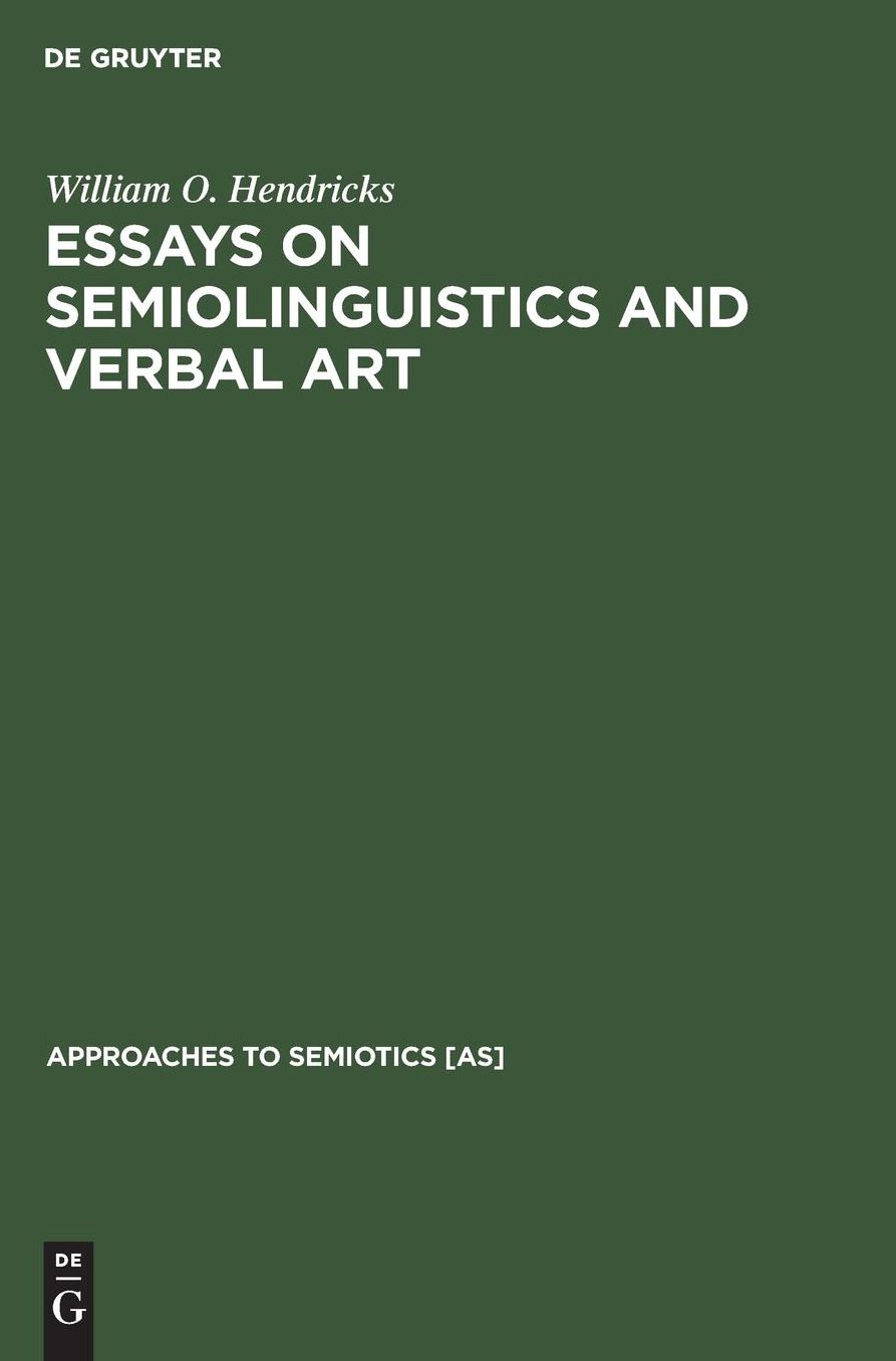 Essays on Seminolinguistics and Verbal Art