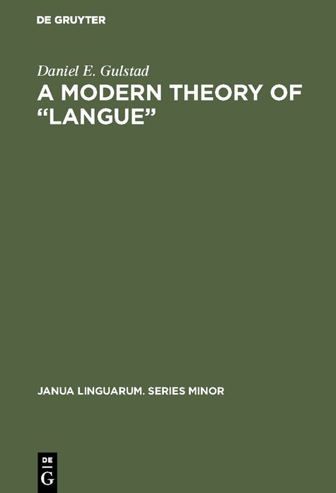 Gulstad:Modern Theory of La