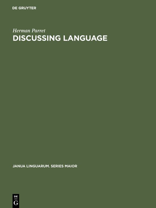 Discussing Language: Dialogues with N. Chomsky, A. J. Greimas, M. A. K. Holiday, et al