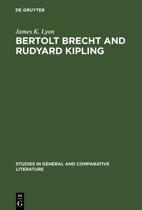 Bertolt Brecht and Rudyard Kipling, a Marxist's Imperialist Mentor