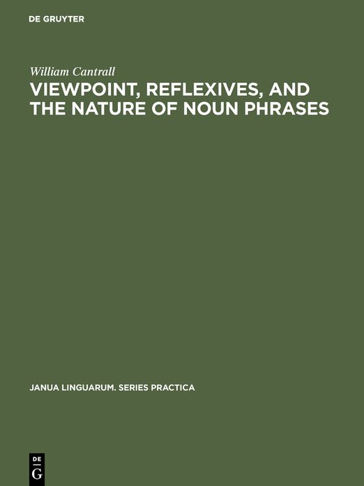 Viewpoint, Reflexives and the Nature of Noun Phrases