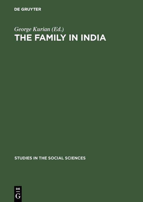 Family in India (Studies in the Social Sciences, 12): A Regional View